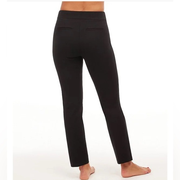 Spanx Super Smooth™ Perfect Fit Ponte Slim Straight Pants Classic black - Picture 3 of 5